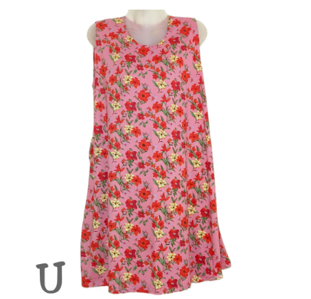 Flowy Maternity Dress  Above the Knee Plain Printed Plain M to XL