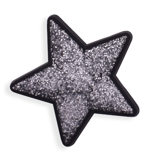 New Diamond Ring Gold Sequins Series Crocs Accessories Cute Bird jibbits Charm Cartoon Shoe Charms Decoration A3