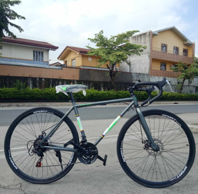 AOMN 700c Road Bike Steel Adult Bike Bicycle Shimano 3x7 21-Speed Mechanical Brake