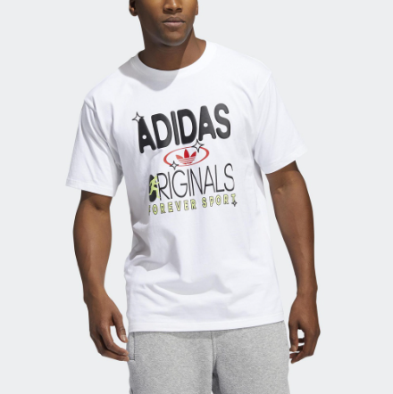 adidas ORIGINALS adidas Originals Forever Sport Short Sleeve T-Shirt
