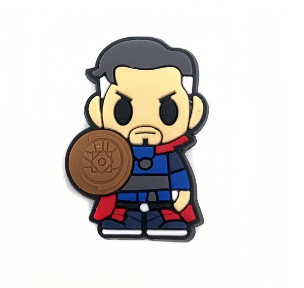 Marvel Iron Man Captain America Series jibits Avengers Jibits croc Accessories Charms Shoe Buckle Decoration Pins for Kids C5