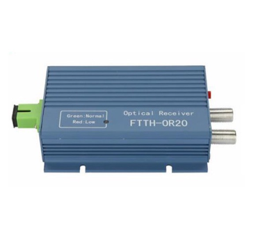 Catv  FTTH Receiver AGC Micro SC  OR23  Simplex Connector with 2 output port WDM Duplex for PON OR20 CATV Fiber Optical Receiver