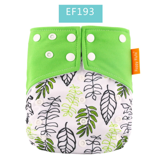 Happyflute Baby Cloth Diapers Double Gusset Washable Cloth Nappy Without Insert HF3