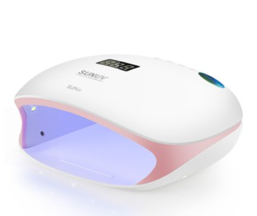 SUN4s UV LED Nail Dryer for Gels Polish With Sensor and Removalbe Basement Profesional Lamp Ready Stock Pink