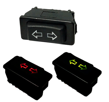 1PC/Packs 5Pin 12-24V Car Power Window Switch With Lamp