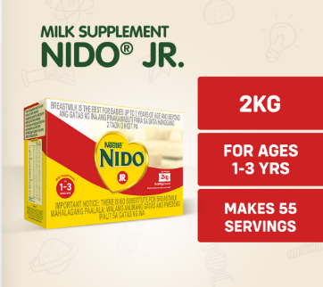 NIDO JR. Milk Supplement For Children 1-3 Years Old 2kg
