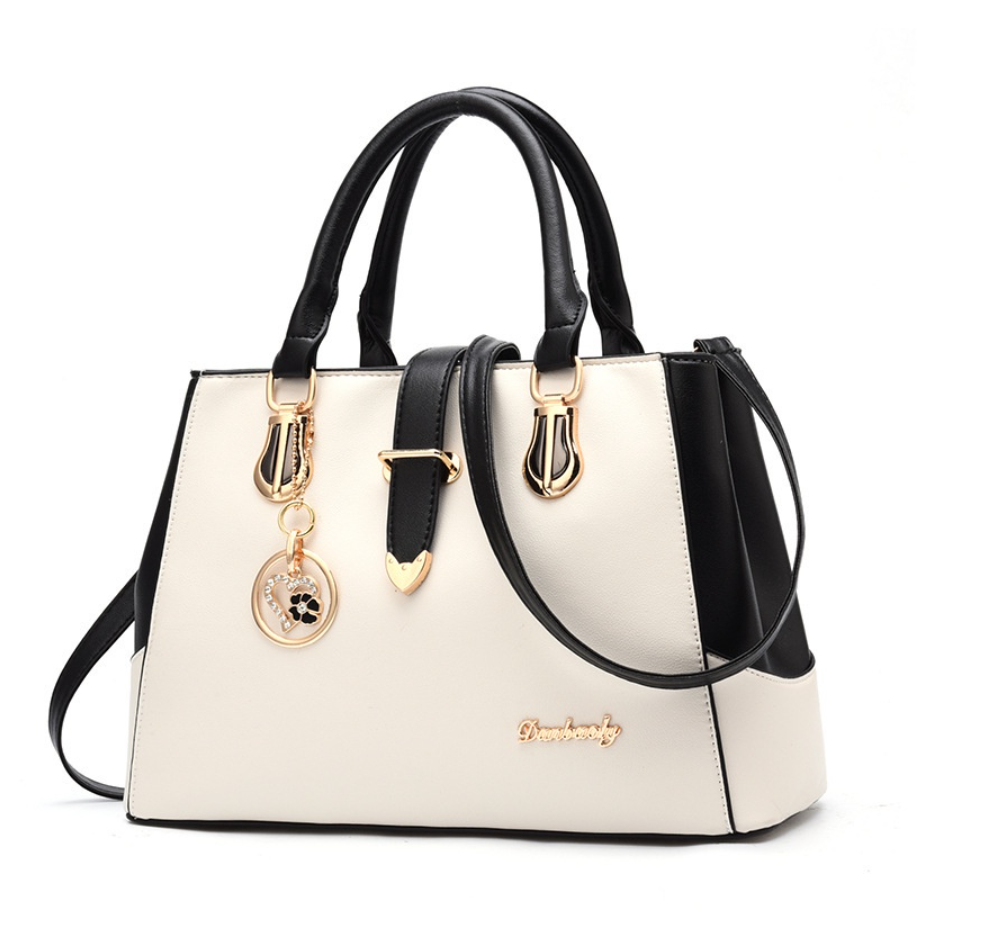 Ladies Large Capacity Leather Tote Bag Korean High Quality Fashion Shoulder Bag