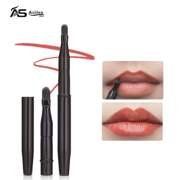 Ashley Shine Lip Brush With Cover Make Up Lipstick Gloss Wands Applicator Tool AS-G826