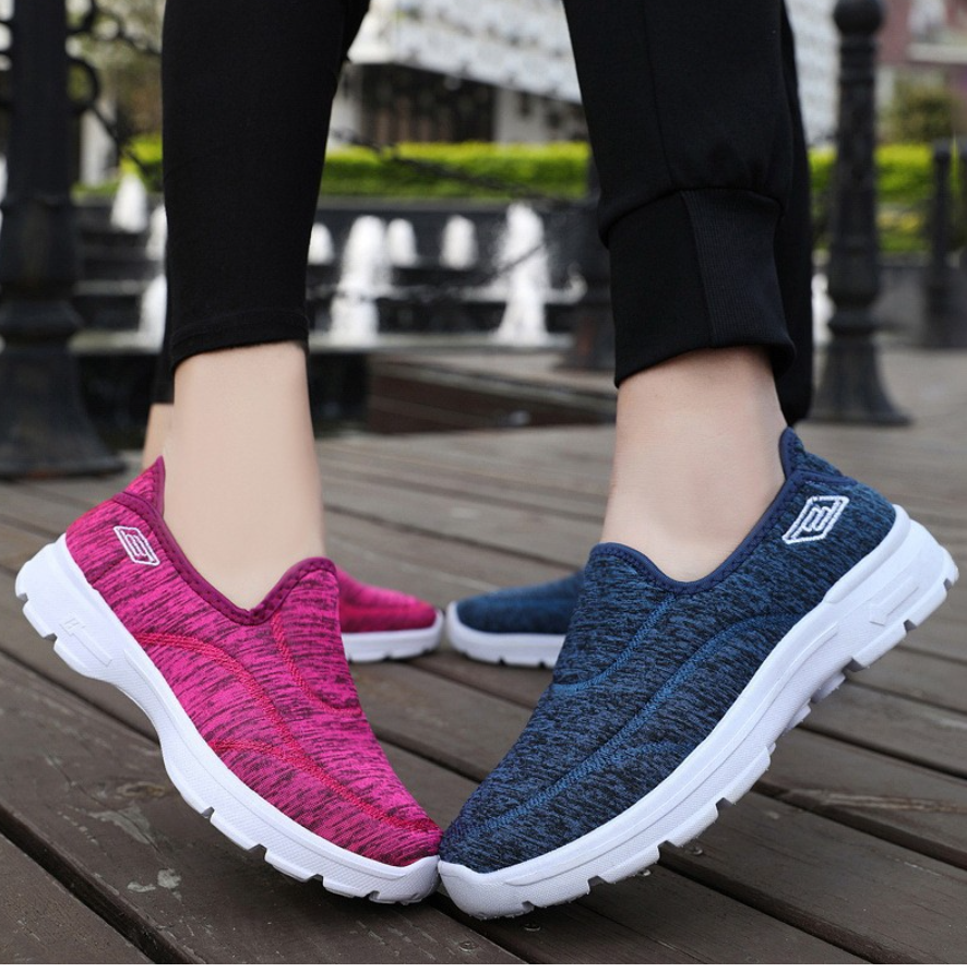 New Rubber Sneakers Women's Shoes Casual Business Comfortable Thick Bottom