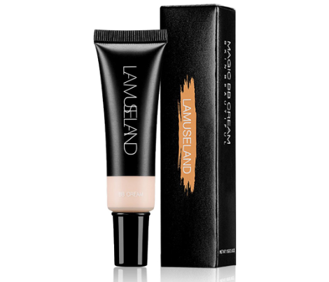Lamuseland Full Coverage Face Foundation Waterproof BB Cream Weightless Lasting Oil Control Long-Lasting Matte