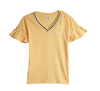 Stylistic Mr. Lee Ladies Basic Tees Regular Fit 111375 Yellow