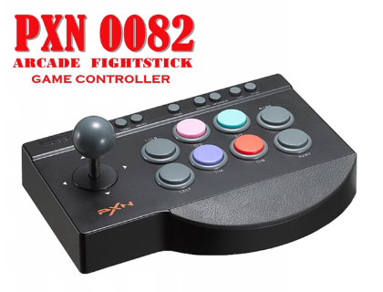 PXN 0082 Arcade Fightstick USB Wired Game Controller for Fighting Games