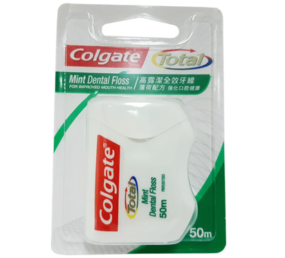 Colgate Total Mint Dental Floss 50m