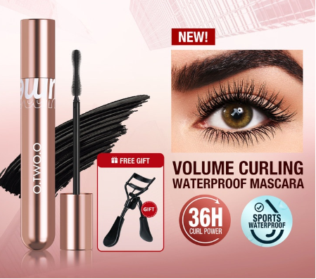 O.TWO.O Mascara Waterproof Long Lasting 36H Volume Curling Smudge-proof long lash Easy to Wear Eye Makeup