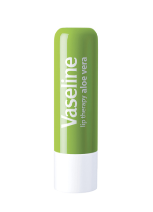 Vaseline Lip Therapy Aloe Vera Lip Balm Tick with Petroleum Jelly 4.8g