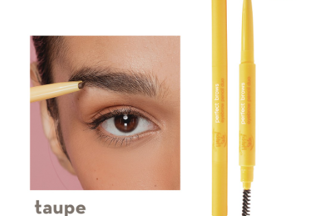 Happy Skin Perfect Brows Eyebrow Pencil Duo in Taupe