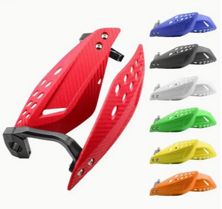 1 Pair Of Protective Brake Lever Hollowed Out Windshield Anti-drop Hand Guard Handle For Off-road Motorcycle