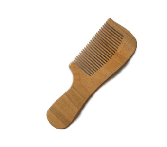 1 Pcs of Wooden Wide Tooth Comb, Natural Sandal Wood Scent for Curly Hair Detangling Sandalwood Comb