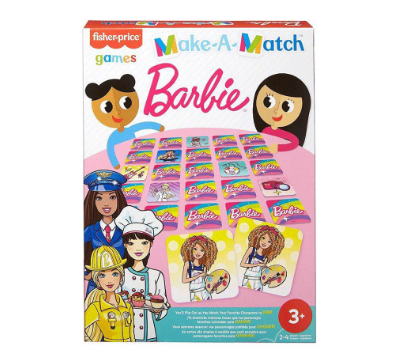 Fisher-Price Licensed Games Make-a-Match Barbie