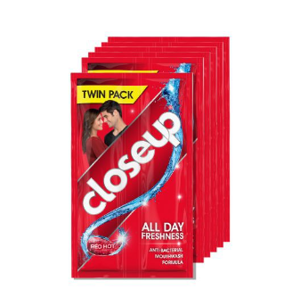 Close Up Toothpaste Red Hot 20g Pack of 6