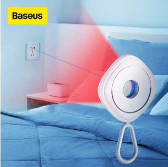 Baseus Mini Anti-Candid Camera Detector Travel Hotel Handheld Anti Peeping Theft Alarm Infrared Detector Security Protection Sensor