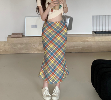 Lovito Women Dopamine Outfit Skirts LNA20165 Multi-Color