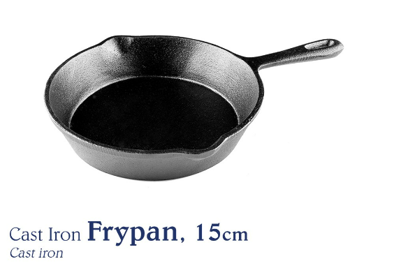 Chef's Classics Cast Iron Frypan, 15cm