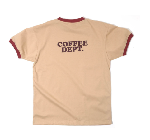ARTWORK Coffee Dept. Khaki (T-shirt for Men)