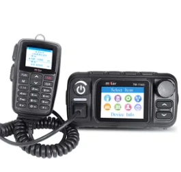Anysecu M-9900 4G LTE POC VHF UHF Dual Mode Mobile Radio 25W Ham Radio Station Walkie Talkie
