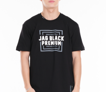 Jag Black Men's Graphic Tee
