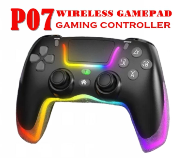 Ipega P07 Rgb Colorful Light Wireless Gamepad Gaming Controller For P4 P3 Switch Pc Android and Io S