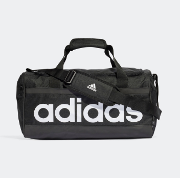 Adidas Lifestyle Essentials Linear Duffel Bag Medium Unisex Black HT4743