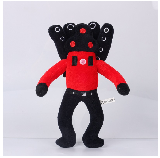 Skibidi Toilet Plush Toy Monitor Man Titan Cameraman TVman Speakerman Stuffed Dolls Prank Game Props Funny Present Fans Kids 20