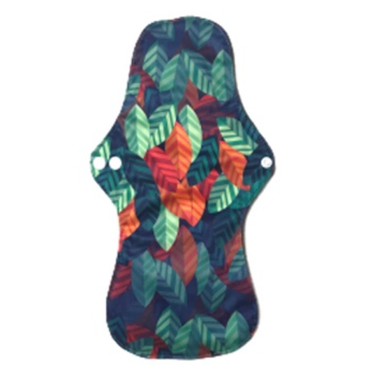 Maxi Overnight Organic Bamboo Charcoal Waterproof Washable Reusable Napkin Heavy Flow Menstrual Pads MP6