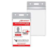Adventurer ID Jacket Vertical Waterproof 54x86mm IDV-PW1 - School & Office Supplies