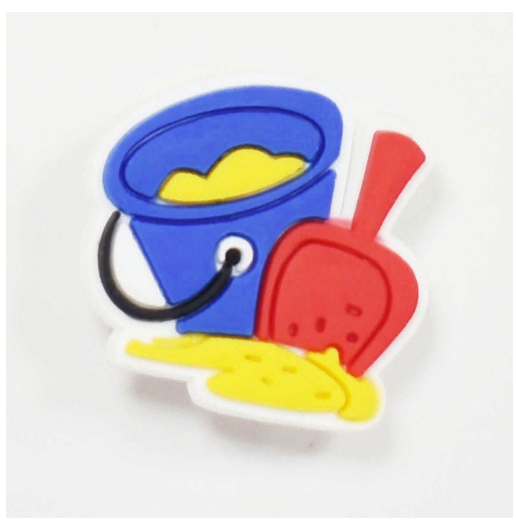 Summer Beach Holiday Series Shoes Charms Decoration Shoe Charm for Kids and Adult Soft PVC Clog Button Decorations B3