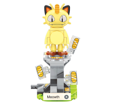 Keeppley Pokemon Mini Meowth Building Blocks