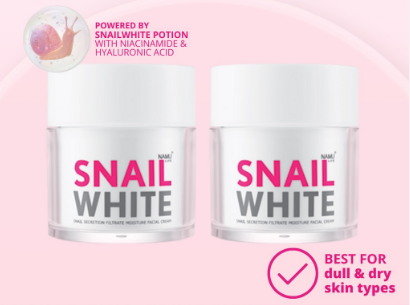 Snailwhite Moisture Facial Cream 30ml Duo