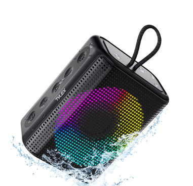 TYLEX XM12 Outdoor Portable Mini Wireless Bluetooth 5.0 Speaker IPX-5, 2000mAh Travel Speaker