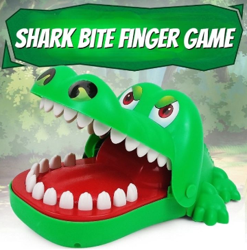 Crocodile Mouth Dentist Bite Finger Game Funny Toy For Kids unisex toys gift