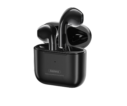 Remax Headphone Bluetooth Headset Ios and Android TWS-10i Black Pro