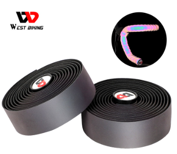 WEST BIKING Reflective Bicycle Handlebar Tape Quality Eva Shockproof