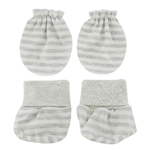 Newborn and Infant Gloves and Socks Sets for Baby Boy and Baby Girl SM11