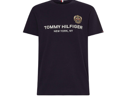 Tommy Hilfiger Men's Icon Stack Crest Tee