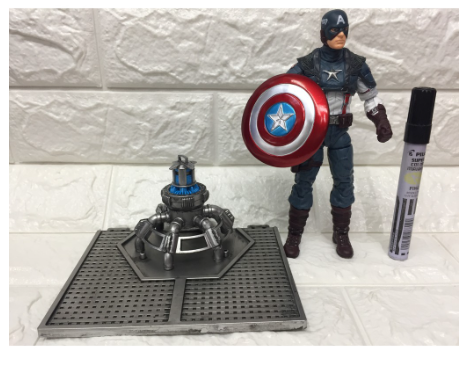 Captain America Marvel Collectible Action Figure