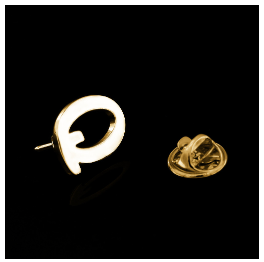 Fashion A-Z Alphabet Brooch Women Men Badges Gold Color Initial Letter Brooches Metal Pins Accessories Jewelry Gift Q