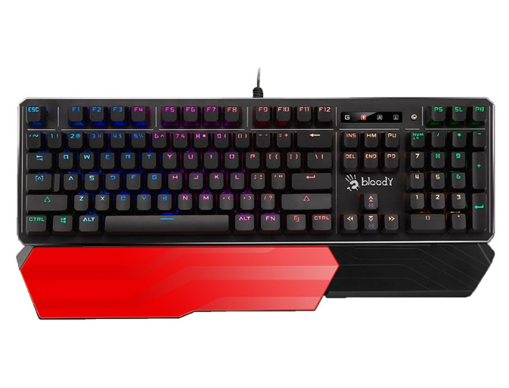 A4Tech B975 Light Strike RGB Animation Gaming Keyboard