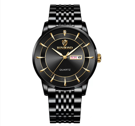 Original Luxury Fashion Business Men's Watch Waterproof Luminous Ultra-Thin Stainless Steel Quartz Watch M6