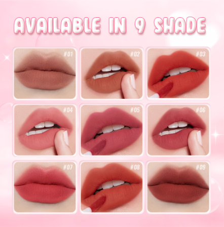 SANIYE Matte Waterproof Lip Tint Natural Nude Lipstick L1271