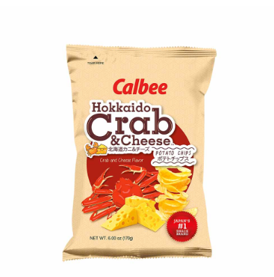 Calbee Hokkaido Crab & Cheese 170g